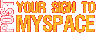 Post Your Sign to MySpace